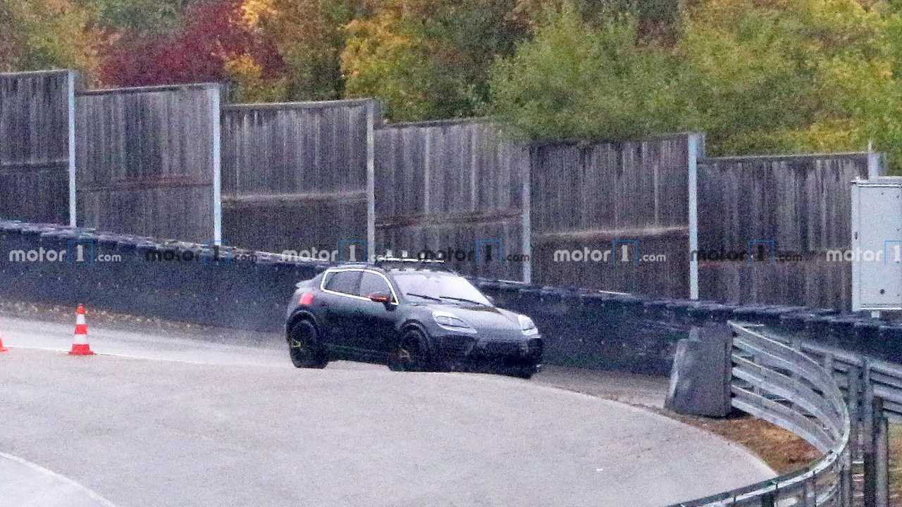 Photo espion Porsche Macan électrique