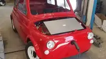 Officina Gentile: il retrofit elettrico per la 500 Experience