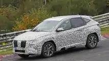 Hyundai Tucson (2020) auf dem Nürburgring erwischt