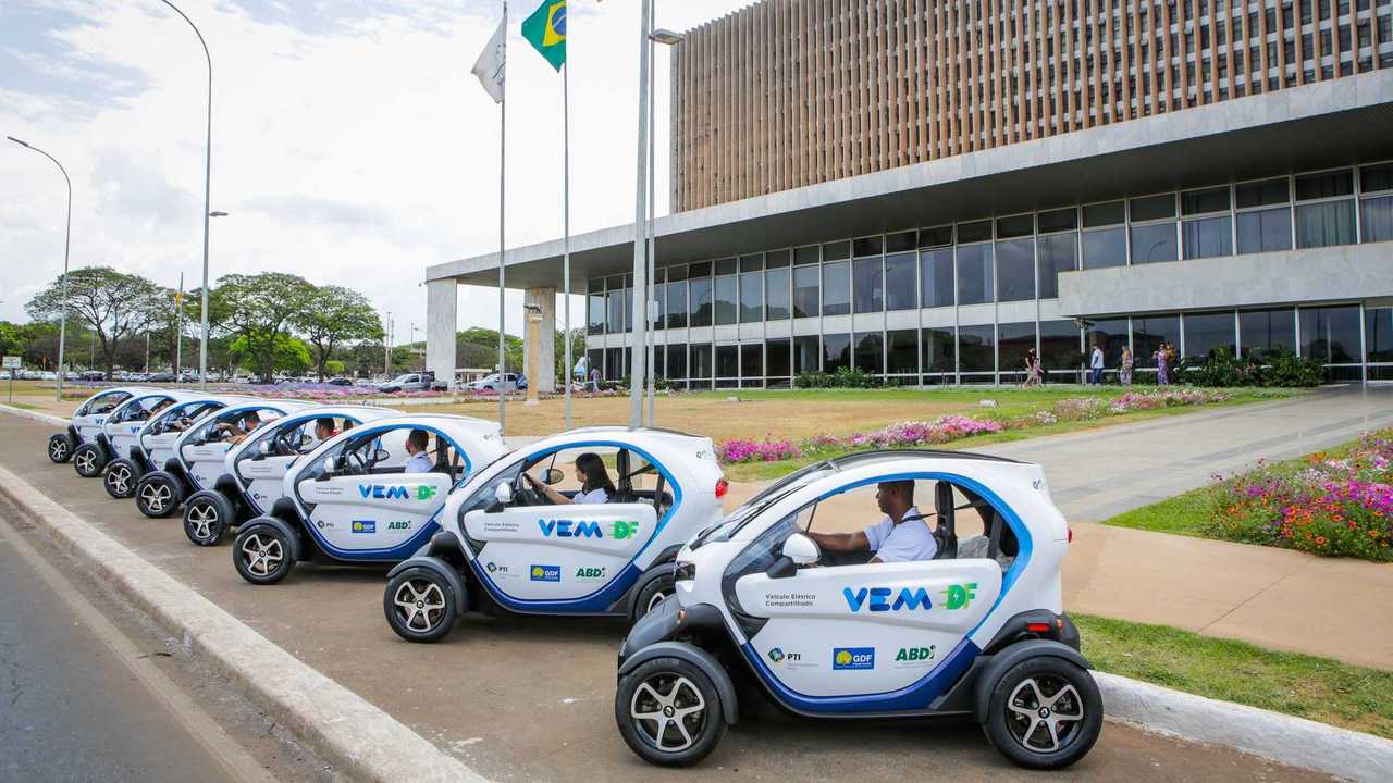 Renault Twizy - Frota compartilhada em Brasília
