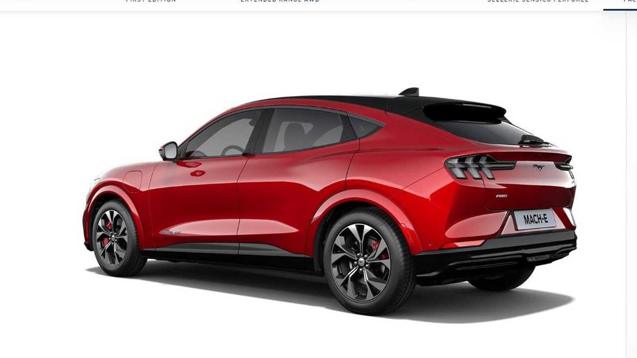Configurateur Ford Mustang Mach-E