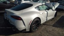 Wrecked Toyota Supra Launch Edition