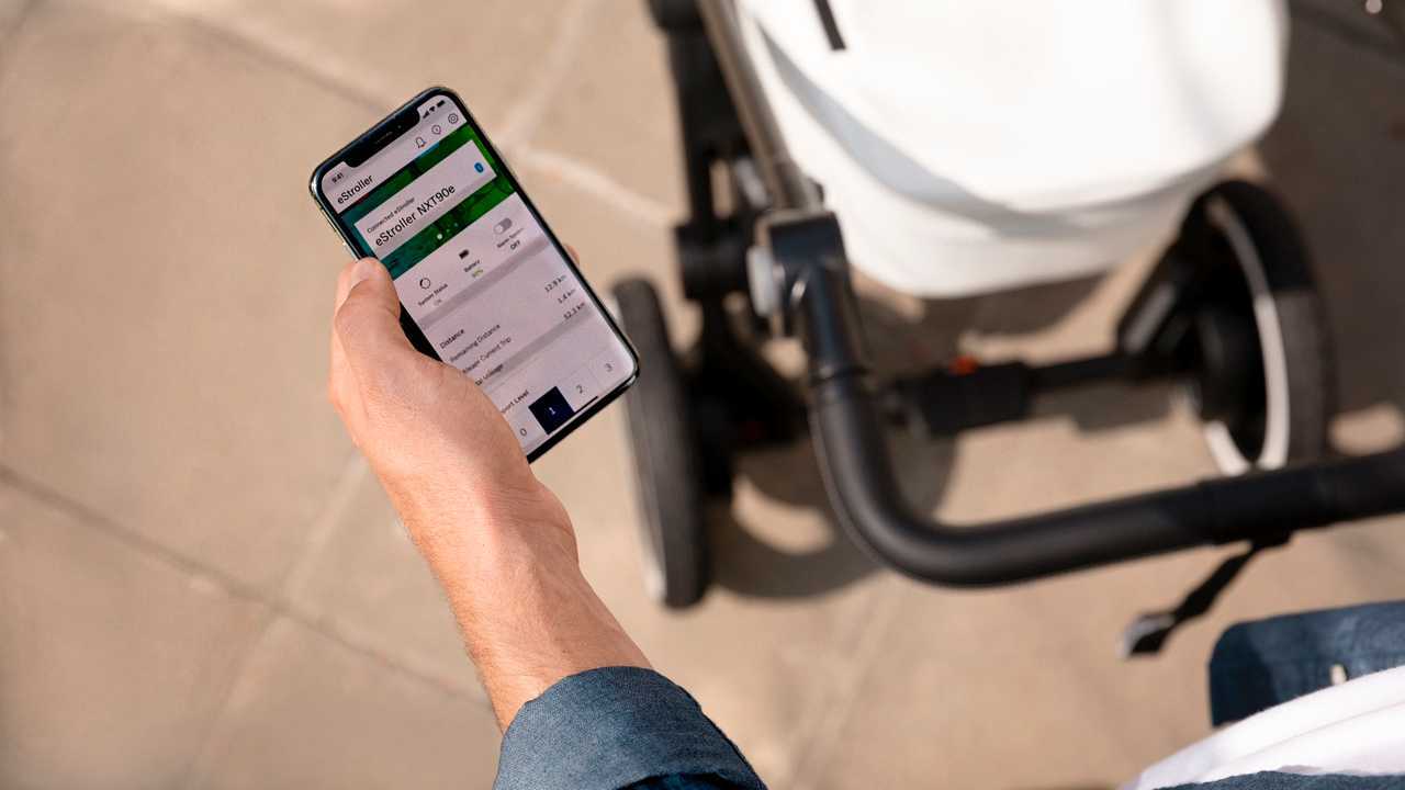 Bosch: электропривод для детской коляски