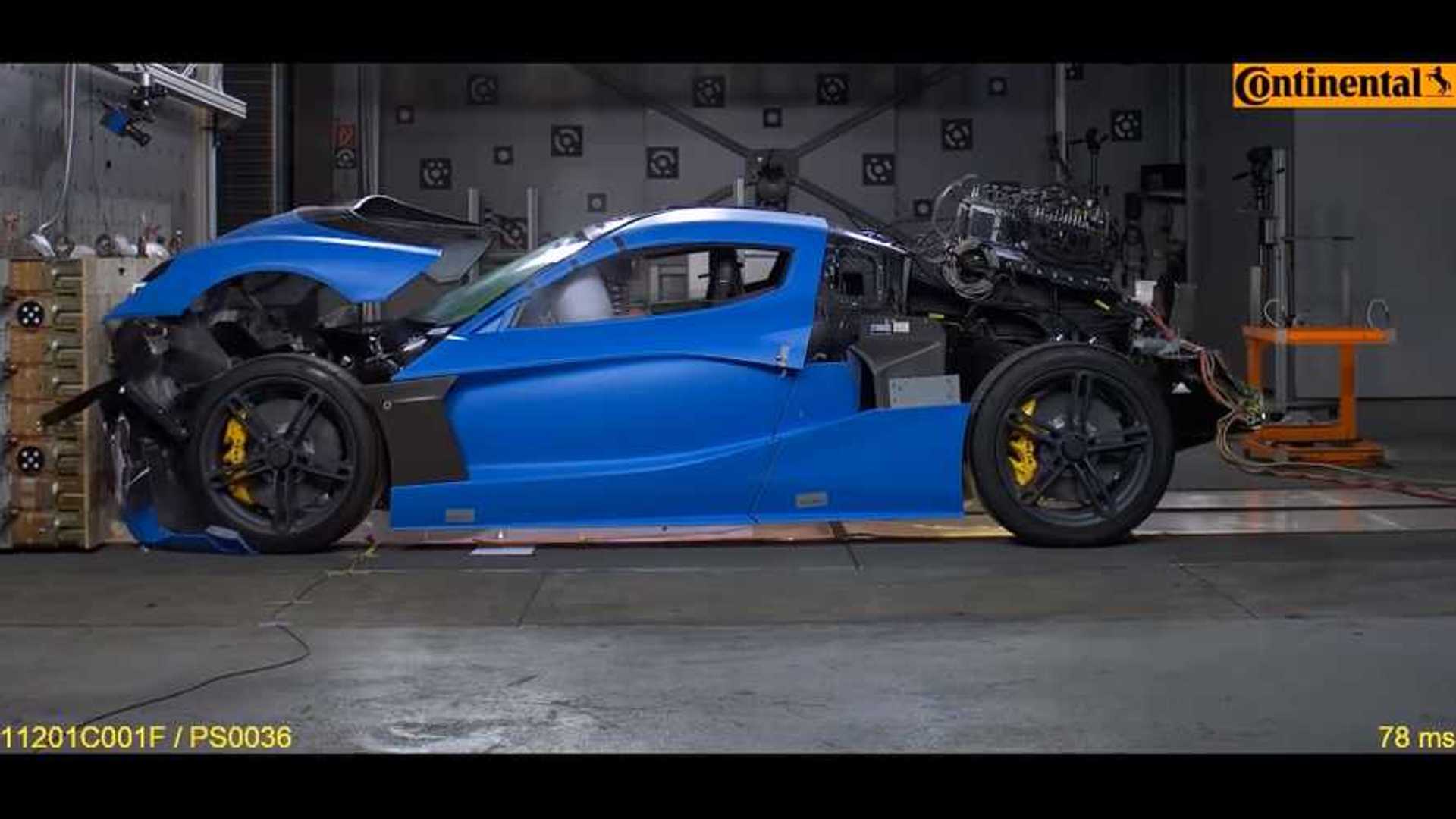 Rimac C_Two Crash Testing