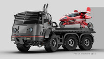 Jomar Machado Hovercar Renderings
