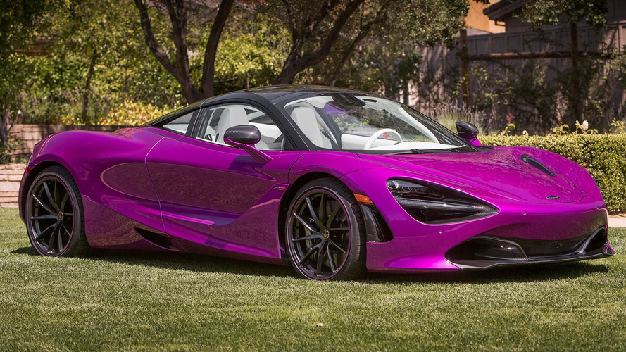 Pebble Beach 2017 - Une McLaren 720S au look très...fuchsia !