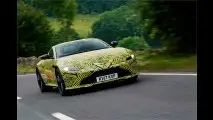 2018er Aston Martin Vantage erwischt
