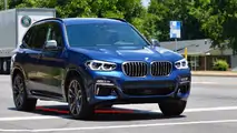 2018 BMW X3 M40i on the road