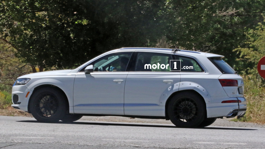 Audi Q8 test mule