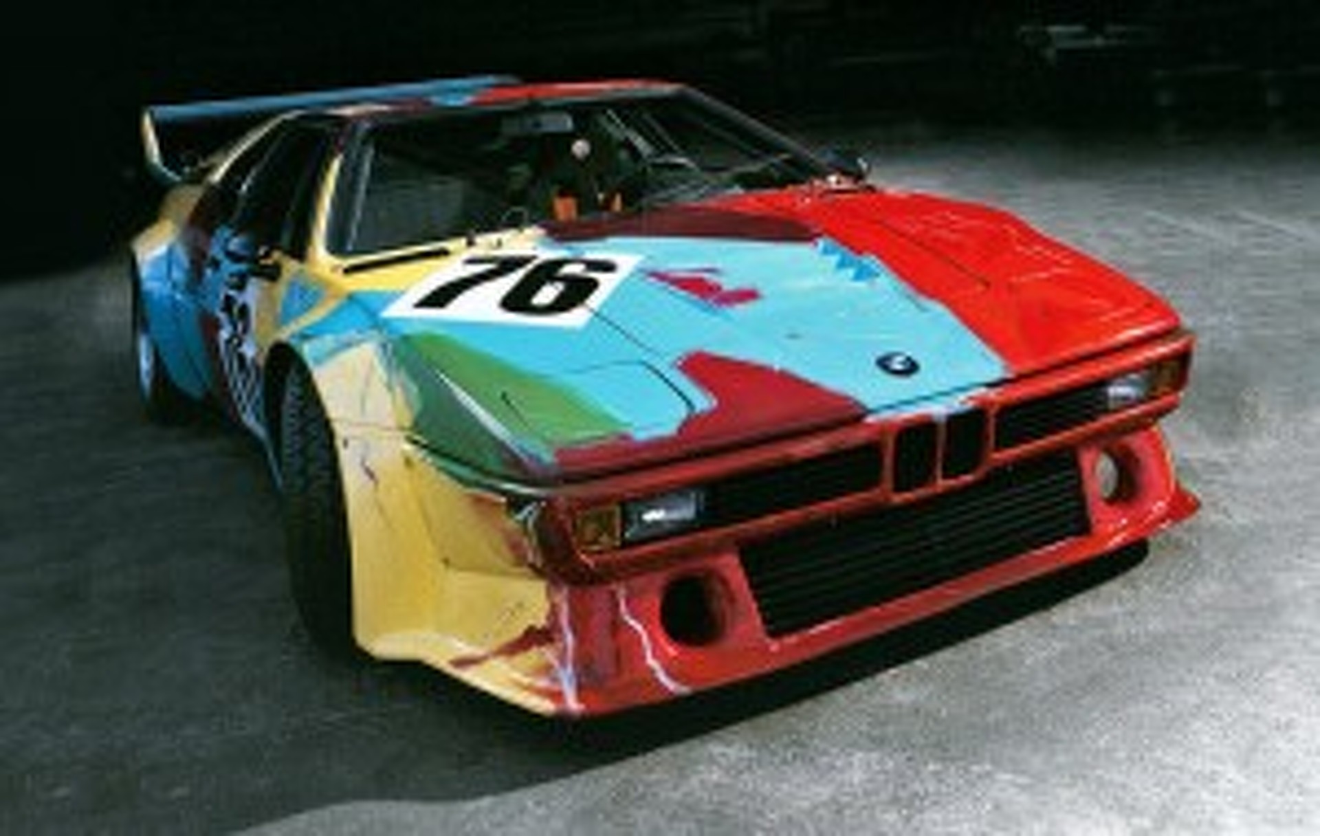 London Graced with BMW Art Car Exhibit for 2012 Olympics