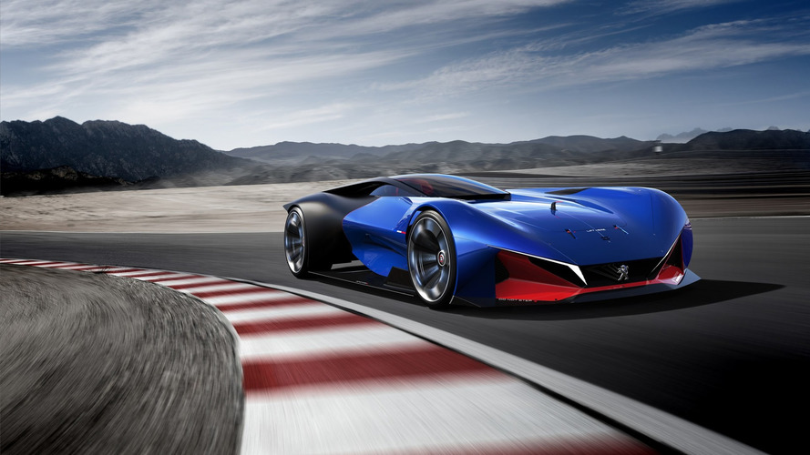 Futuristic Peugeot L500 R Hybrid pays tribute to 100-year-old race car