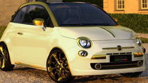 Fiat 500C La Dolce Vita Gold and Diamonds by Fenice Milano 18.01.2011