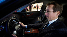 Shiro Nakamura – Senior VP Infiniti Design with Louis Vuitton luggage
