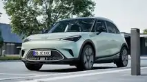 smart #1 Premium, il tre quarti anteriore