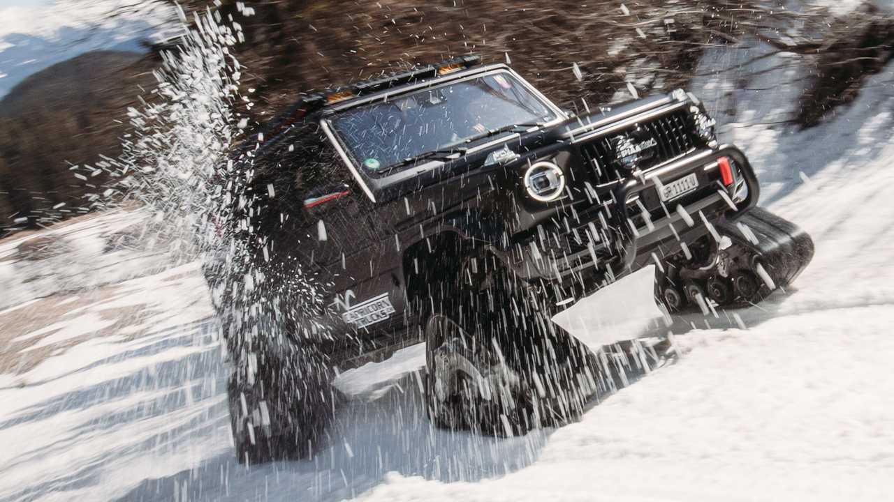 Mercedes Classe G cingolata by Delta 4x4