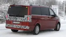 Makyajlı Mercedes-Benz EQV Casus Fotoğrafları
