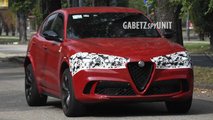 2023 Alfa Romeo Stelvio Quadrifoglio spy photo