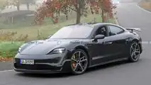 Porsche Taycan GT, fotos espía