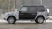 Mercedes G-Klasse Facelift neue Erlkönigbilder (Dezember 2022)
