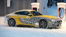 2023 Mercedes-AMG GT Coupe less camo spy photo