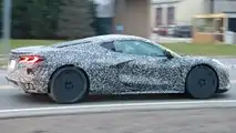 2024 Chevy Corvette E-Ray RHD Spy Photos