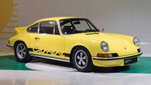 Exposición espíritu Carrera RS en el Porsche Museum