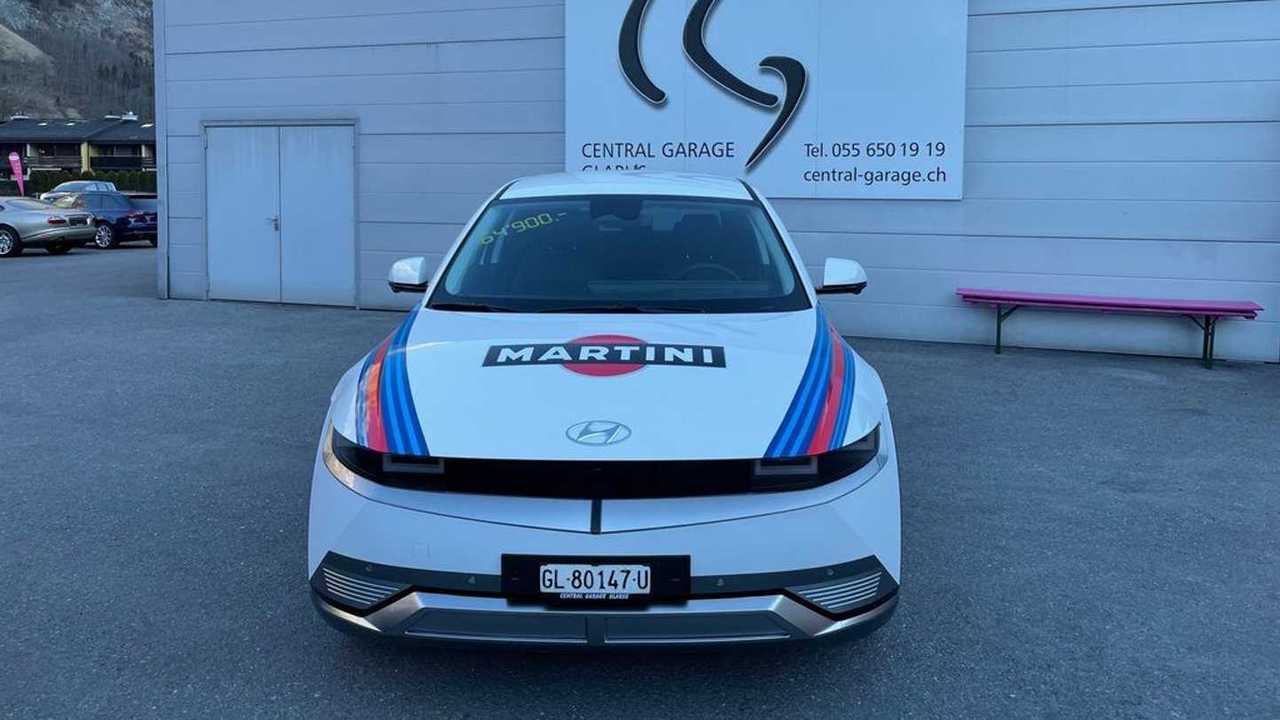 Hyundai Ioniq 5 con livrea Martini