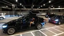 Grand opening of the first Vegas Loop station at Resorts World Las Vegas hotel