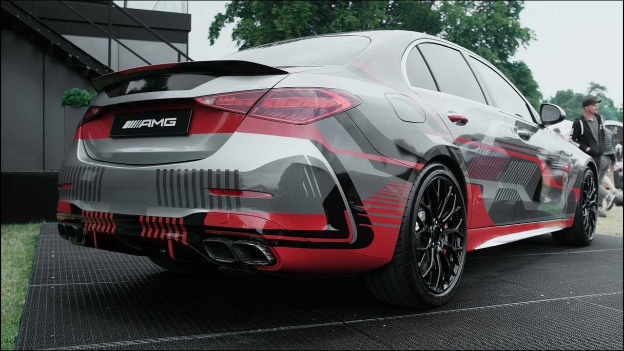 Mercedes-AMG C 63 2023 en el Goodwood FoS 2022