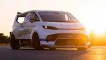 Super van elétrica Ford
