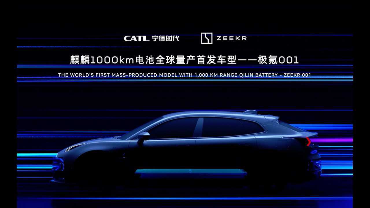 Der Zeekr 011 wird das erste Elektroauto sein, das die Qilin-Batterie für 1.000 km Reichweite erhält