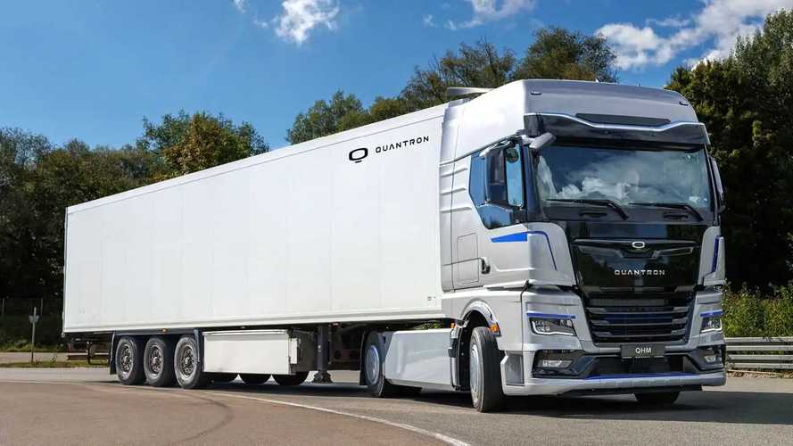 Neue Plattformen: Quantron zeigt Wasserstoff- und Elektro-Trucks