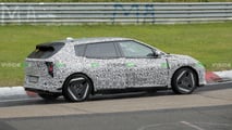 Kia EV4 mit Steilheck als Erlkönig