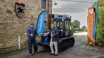 Luciano Spalletti e trattori Landini Trekker4