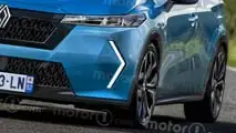 Renault Clio (2026), il render di Motor1.com