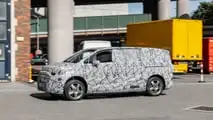 Nuevos prototipos de furgonetas eléctricas Mercedes-Benz