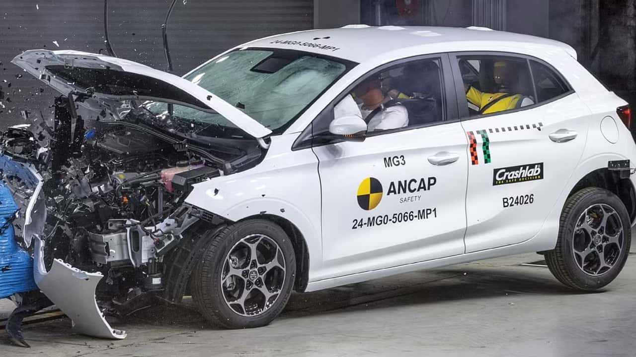 MG3 2024, kaza testi