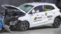 MG3 2025, crash test