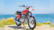 1969 Honda CB750 Sandcast - Front Right Angle View