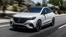 2024 Mercedes-AMG EQE SUV Exterior Front Quarter