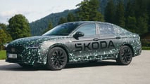2024 Skoda Superb liftback teaser