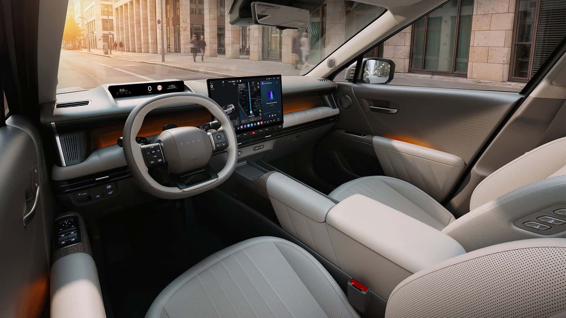 Салон Hyundai Tucson 2027, место водителя