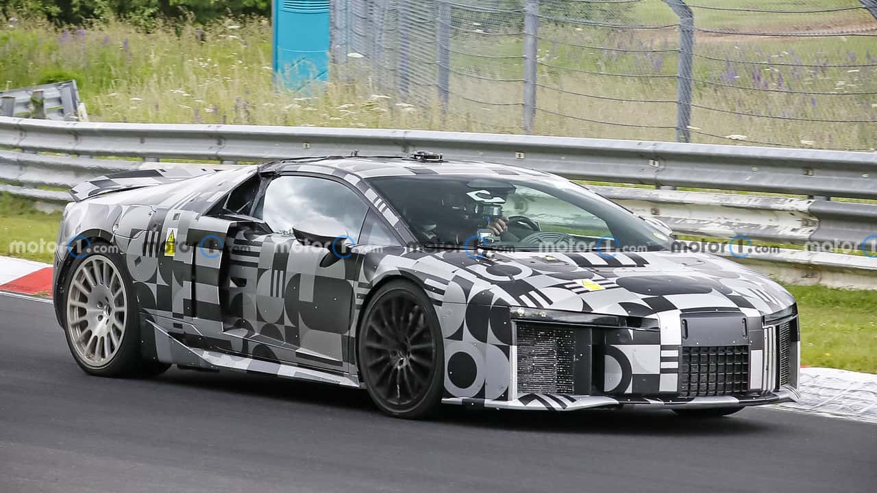 Audi Nuvolari (2026) Erlkönig am Nürburgring