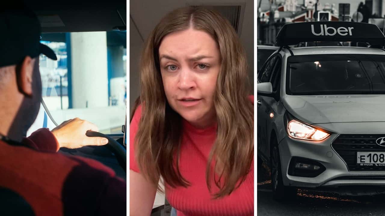 Woman Takes Uber Share