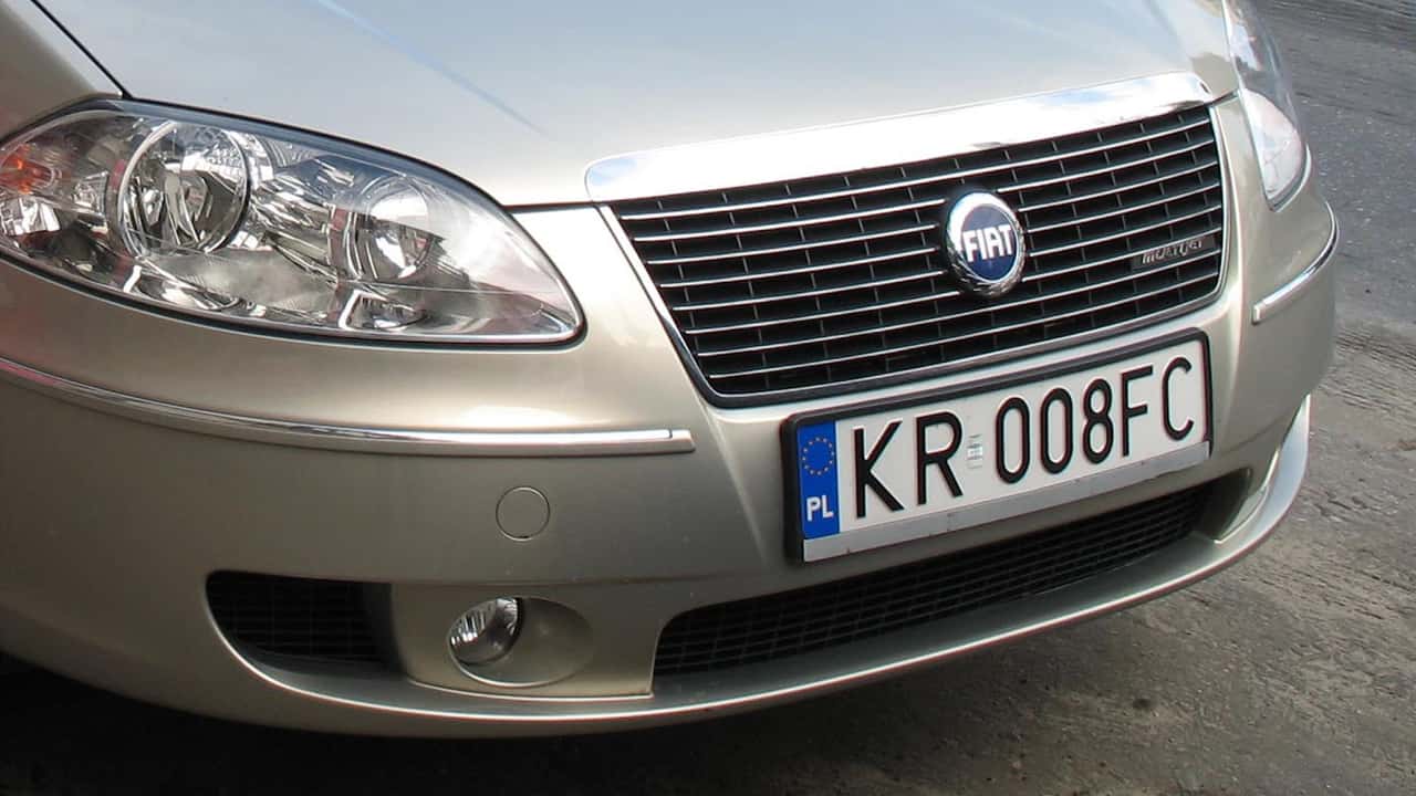 Auto targa polacca