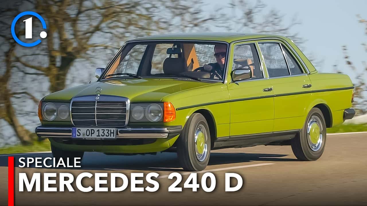 Mercedes 240 D, la prova su strada a 50 anni dal debutto