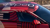 Il prototipo della Jaguar Type 01 su strada a Monaco