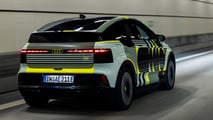 Audi A2 e-tron mit Tarnfolie