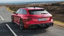 Audi RS 6 (2026), el render de Motor1.com