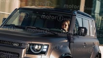 Land Rover Defender 'Extreme' 2027, render de Motor1.com